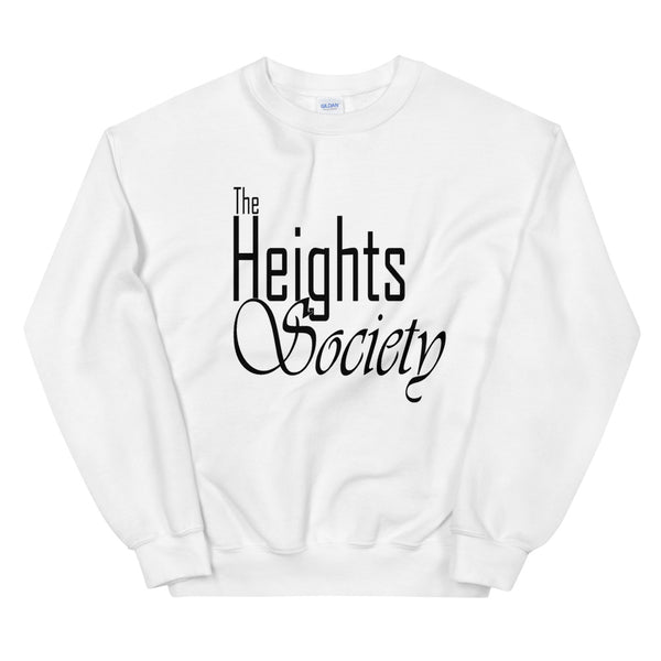 THE HEIGHTS SOCIETY SWEATER- WHITE