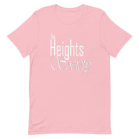 THE HEIGHTS SOCIETY TEE- COLORS- WHITE LABEL