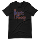 THE HEIGHTS SOCIETY TEE- ORANGE BLUE