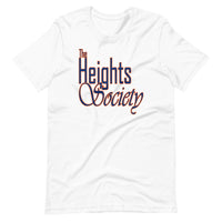 THE HEIGHTS SOCIETY TEE- ORANGE BLUE